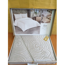 TM MODA BOX Покрывало жакардовое 240*260 NIDA серый