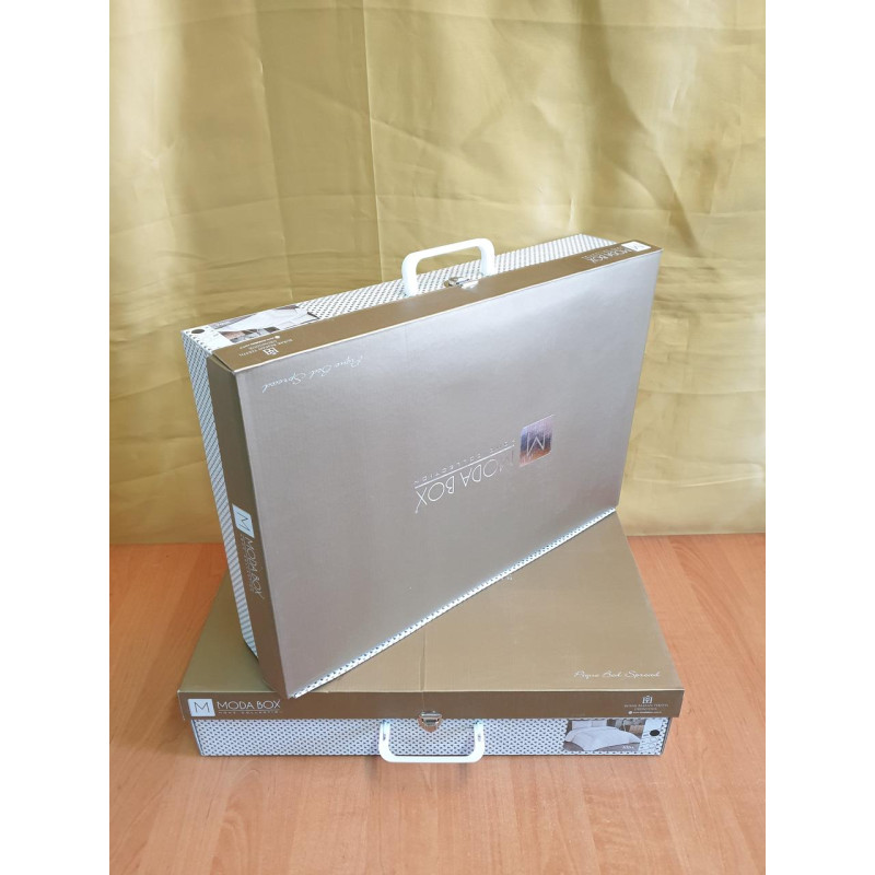 TM MODA BOX Покрывало жакардовое 240*260 NIDA беж