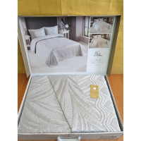 TM MODA BOX Покрывало жакардовое 240*260 NUR серый