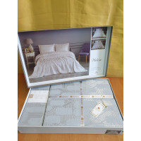 TM MODA BOX Покрывало жакардовое 240*260 MELISA серый