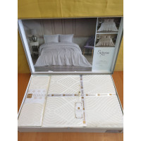 TM MODA BOX Покрывало жакардовое 240*260 SERENA крем