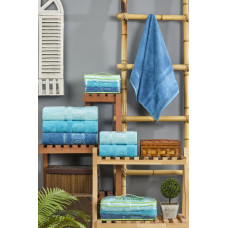Рушники бамбукові 70х140 (3шт) 530 г/м2 (TM Zeron) Aynali Agac Bamboo, Туреччина