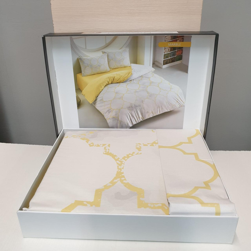 Постільна білизна CHARLOTTE MARBLE 200x220 ранфорс