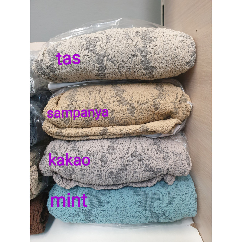 ЧОХОЛИ НА СТІЛЕЦЬ ЖАКАРД DAMASK ANTRASIT