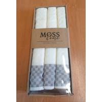 Кухонные полотенца Вафельные (ТМ MOSS) FUME хлопок 50х70 (3шт.) Турция