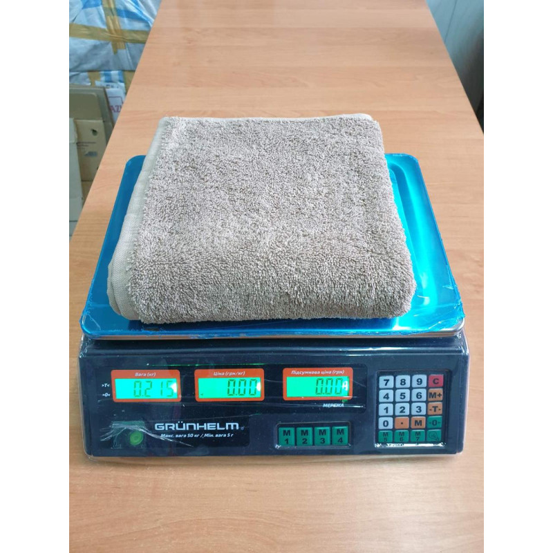 Рушники махрові бавовна 50х90 (1 шт.) 450-480 г/м2, TM Zeron, Туреччина