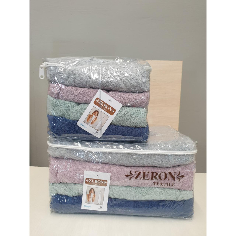 Рушники JAKARD DE LUXE 550 г\м2 100% бавовна 50х90 4(шт) BERFIN