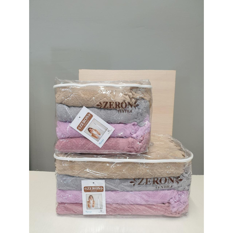 Рушники JAKARD DE LUXE 550 г/м2 100% бавовна 50х90 4 (шт) ZERIN