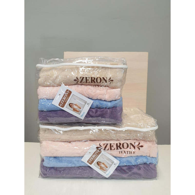 Рушники JAKARD DE LUXE 550 г\м2 100% бавовна 50х90 4(шт)  EVIN