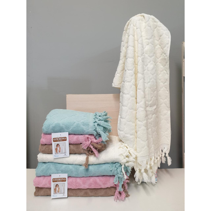Рушники JAKARD DE LUXE 550 г/м2 100% бавовна 70X140 4(шт) DILAN
