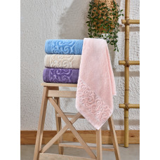 Рушники JAKARD DE LUXE 550 г/м2 100% бавовна 70X140 4(шт) EVIN