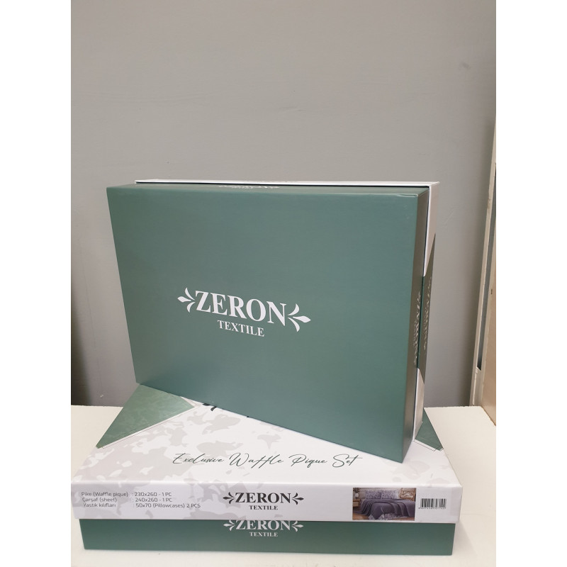 Комплект постільної білизни з Вафельним покривалом PIKE TM ZERON