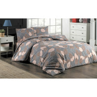 Постільна білизна двоспальна Бязь бавовна 180х220 (ТМ LORAN) Eylul v2, Туреччина