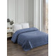 Махрове простирадло бавовна 150х220 (TM Zeron) 470 г/м2 Indigo Туреччина