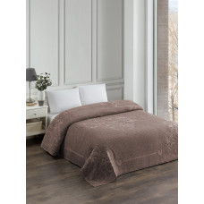 Махрове простирадло бавовна 150х220 (TM Zeron) 470 г/м2 Kahve Туреччина