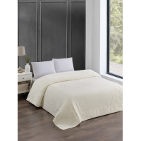 Махрове простирадло бавовна 150х220 (TM Zeron) 470 г/м2 Крем Туреччина