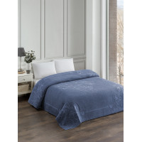 Махрове простирадло бавовна 200х220 (TM Zeron) 470 г/м2 Indigo, Туреччина