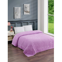Махрове простирадло бавовна 200х220 (TM Zeron) 470 г/м2 Lila, Туреччина