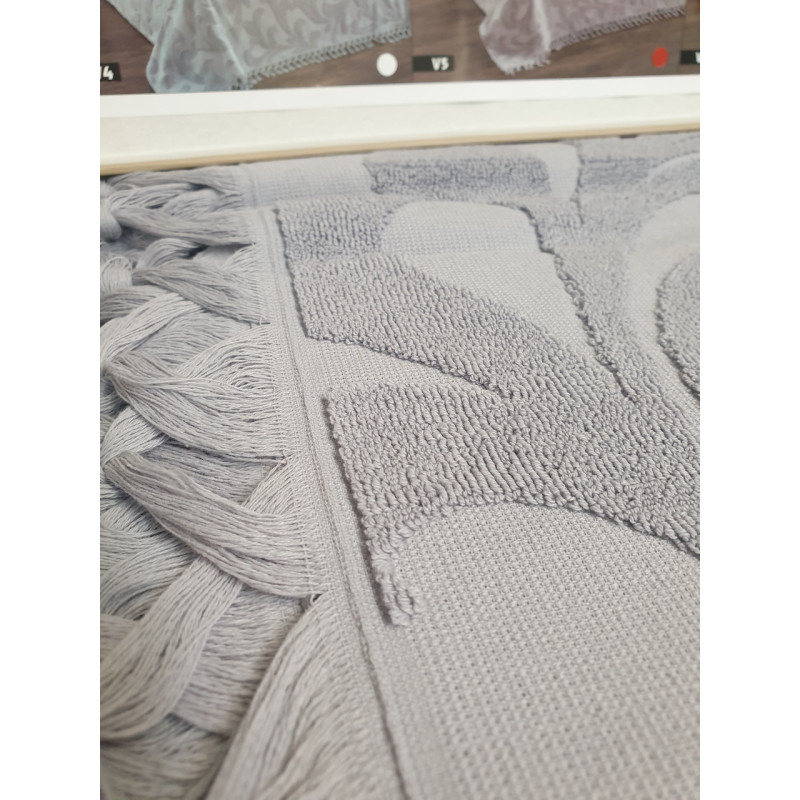 Жакардове махрове покривало Pike EXCLUSIVE 220x240 в коробці GRI