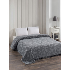 Жакардове махрове покривало Pike EXCLUSIVE 220x240 в коробці ANTRASIT