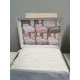 Жакардове махрове покривало Pike EXCLUSIVE 220x240 в коробці KREM