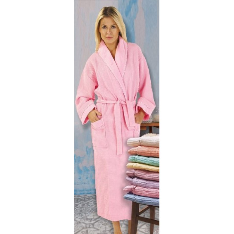 Халат жіночий вафельний TM Zeron Exclusive    Pembe   L