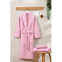 Халат жіночий вафельний TM Zeron Exclusive    Pembe   M
