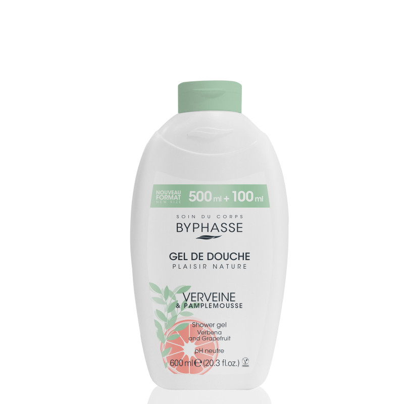 Byphasse Plaisir Nature Shower Gel Verbena and Grapefruit