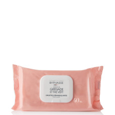 Byphasse Make Up Remover Wipes Pomegranate Extract And Green Tea Mature Skin