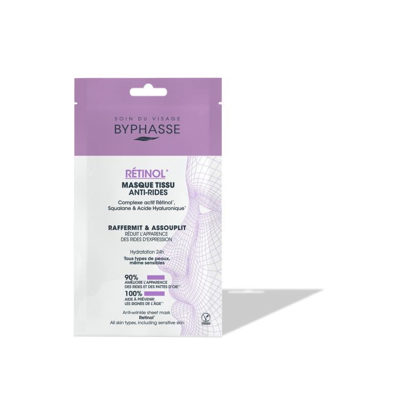 Byphasse Masque Tissu Anti-Ride Retinol
