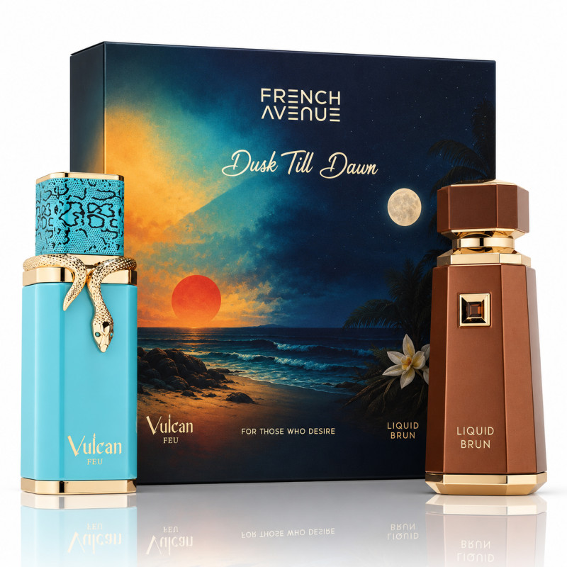 French Avenue Liquid Brun & Vulcan Feu — набір парфумованої води 2×100 мл