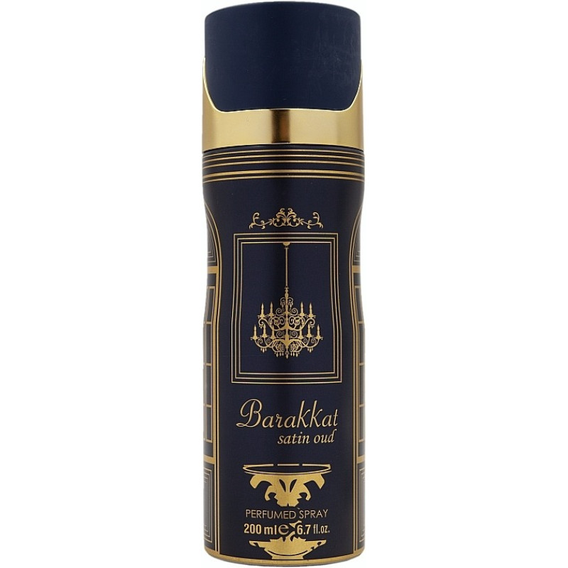 Fragrance World Barakkat Satin Oud жіночий дезодорант 200мл