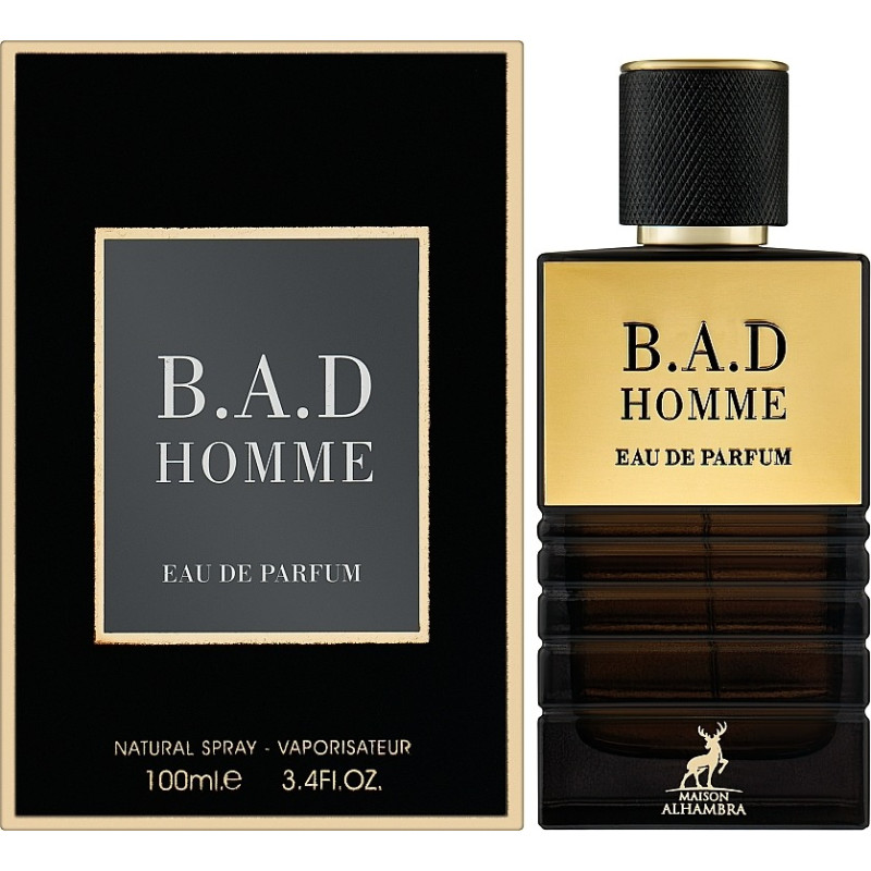 AlHambra B.A.D. Homme – аромат, що вражає шлейфом.