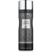 Чоловічий дезодорант Fragrance World Black Leather 200мл – елегантність і стиль у кожному спреї.