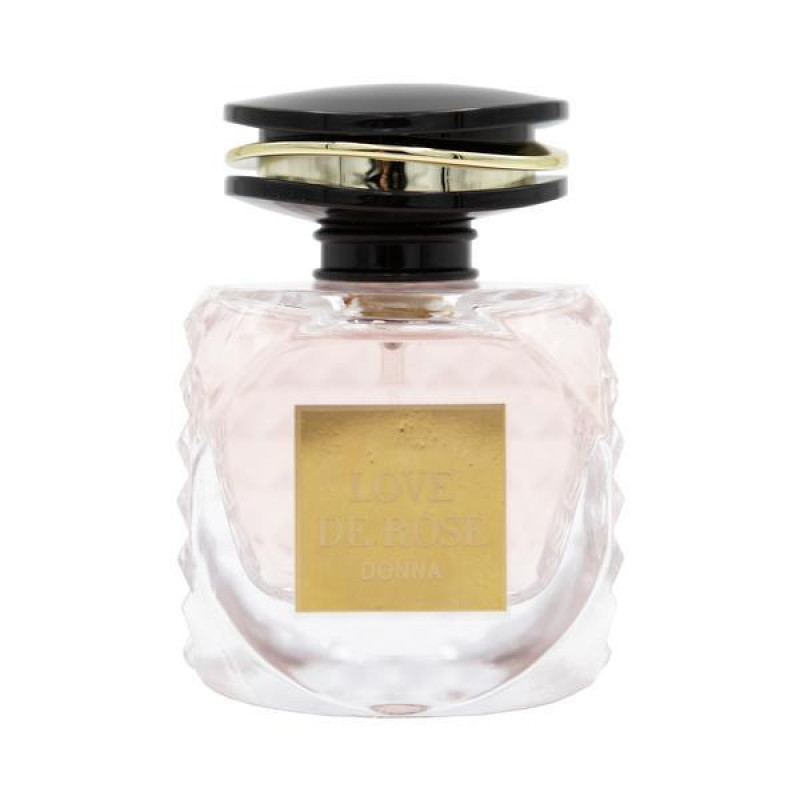 Fragrance World Love De Rose Donna - неймовірна квіткова композиція, у якій гармонійно переплітаються ноти троянди, ванілі та мускусу. Цей аромат створює атмосферу романтики і ніжності, ідеально підходить для щоденного використання та особливих моментів.