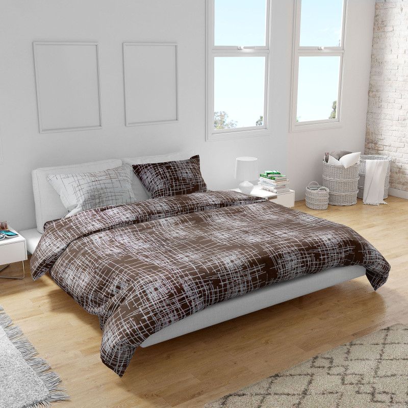 Півтораспальний комплект постільної білизни Home Line "МАЛЯРНА СІТКА" 184334