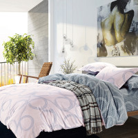 Євро комплект постільної білизни Home Line "БРЮС" 171725