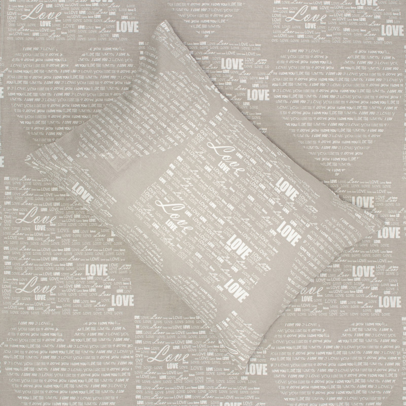 Двоспальний комплект постільної білизни Home Line "Серцеїд" 168384