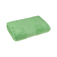 Рушник махровий з бордюром (зелений) 50х90см 165677