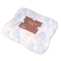 Плед  флісовий "Корал" (рожево-блакитний) 150х195см 164482