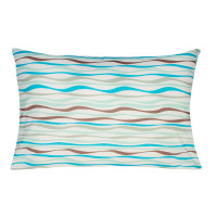 Наволочка бязева Home Line "Хвиля" (бірюзовий) 50х70см 163835