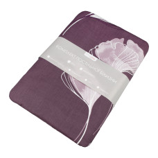 Півтораспальний комплект постільної білизни Home Line "Гінго білоба" (темно-ліловий) 163007