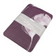 Півтораспальний комплект постільної білизни Home Line "Гінго білоба" (темно-ліловий) 163007