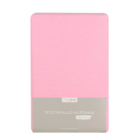 Простирадло трикотажне на резинці Home Line (рожевий) 180х200см 162653