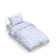 Півтораспальний комплект постільної білизни Home Line "Вензель" (блакитний) 162637