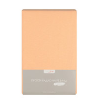 Простирадло трикотажне на резинці Home Line (персиковий) 180х200см 162596