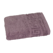 Рушник махровий Home Line (баклажановий) 50х90см 162521