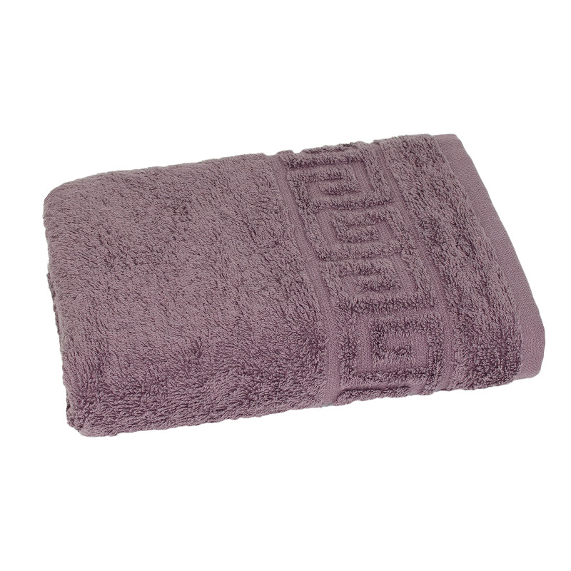 Рушник махровий Home Line (баклажановий) 50х90см 162521