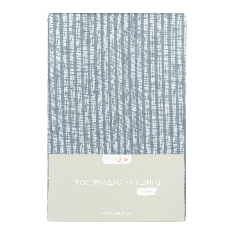 Простирадло сатин на резинці Home Line "Шервуд" 160х200см 162495