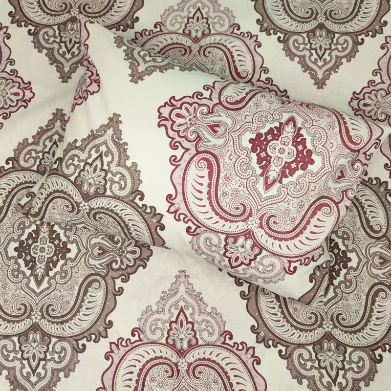 Двоспальний комплект постільної білизни Home Line "Мехріз" (2 нав 50х70) 162306